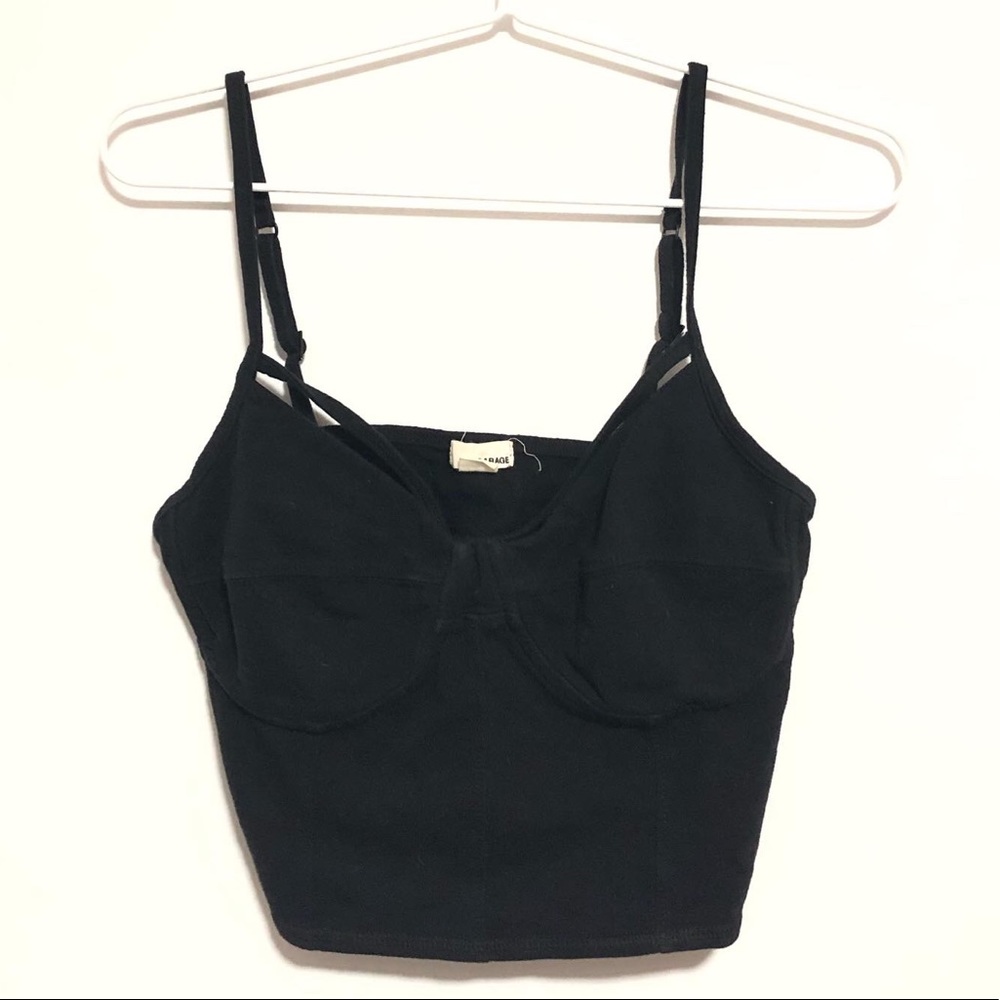 GARAGE BUSTIER BLACK TOP